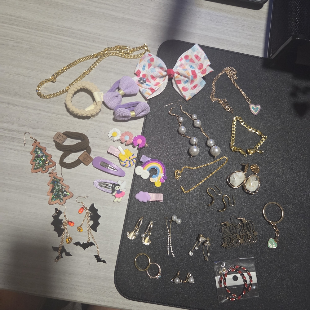 Colorful Jewelry, Hair Accessories